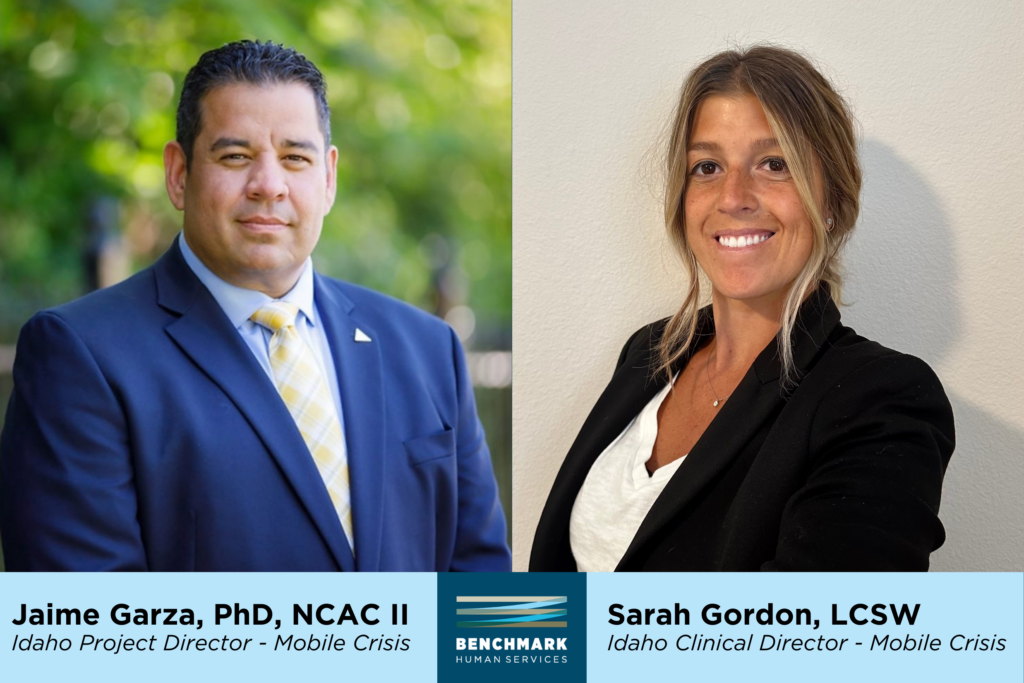 Photos of Jaime Garza, PhD, NCAC II and Sarah Gordon, LCSW